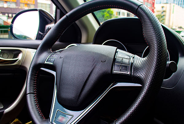 Steering wheel cover