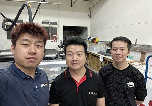 IECHO machine SK2 and TK3S maintenance in Taiwan, China