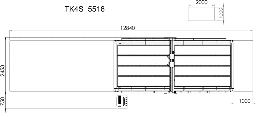 Storformat skæresystem