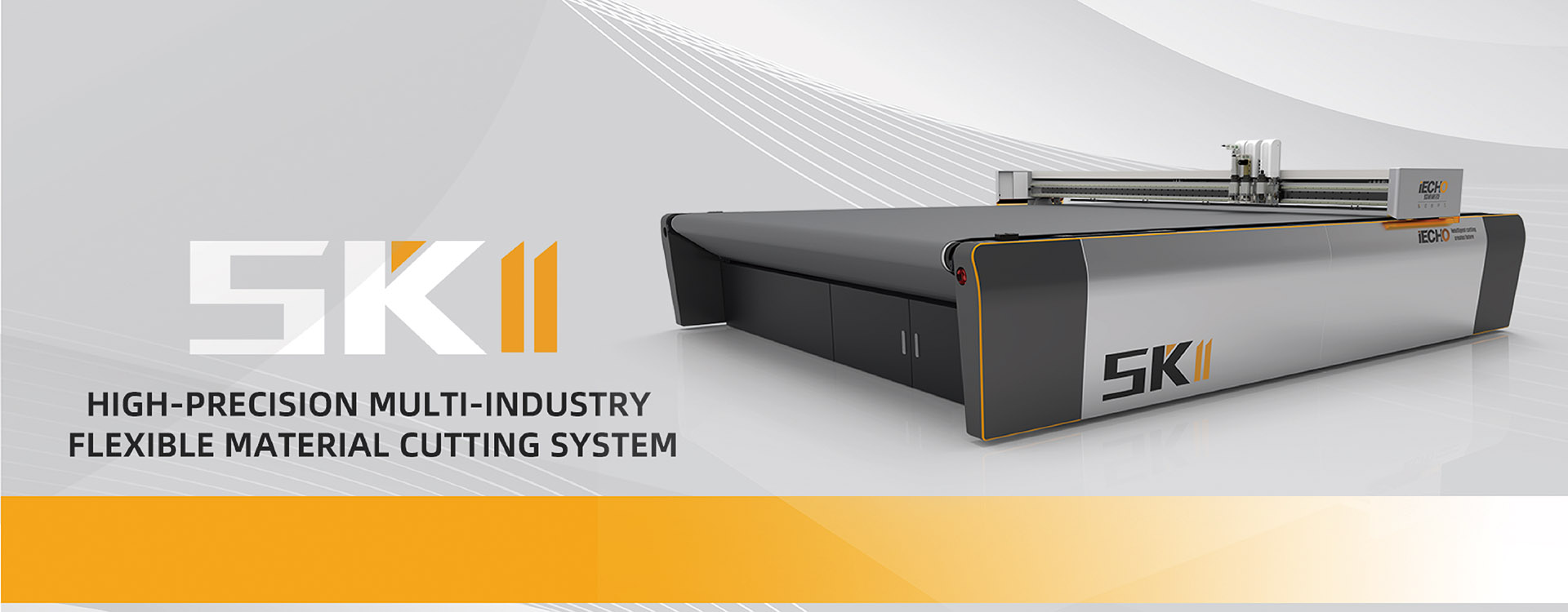 SK2 Sistem pemotongan bahan fleksibel pelbagai industri berketepatan tinggi