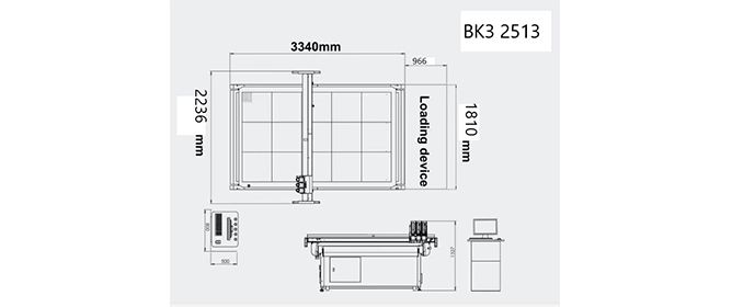 BK3 hoëspoed digitale snymasjien